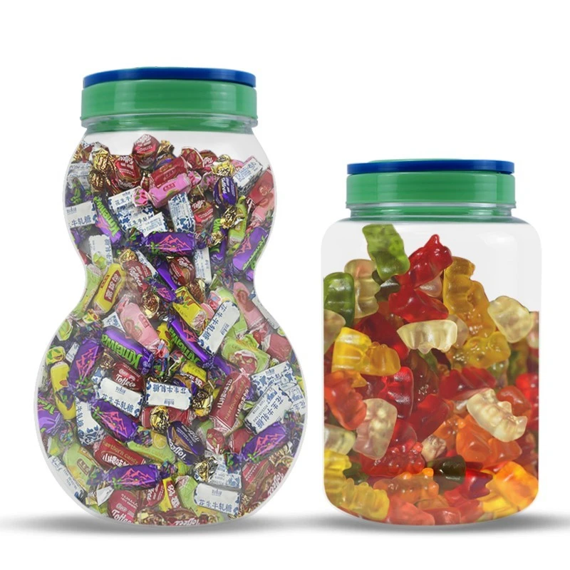 Large-Capacity PET Candy Jar