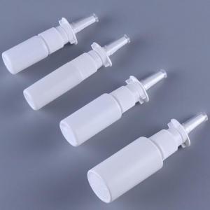 PET Plastic Nose Spray Bottle Dispenser bottle can be customized