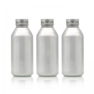 Aluminum beverage bottle with ROPP cap