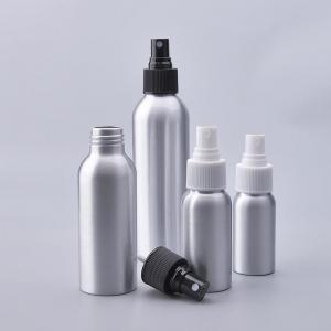 Aluminum bottle with sprayer